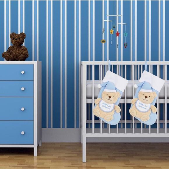 Baby's first Christmas stocking boy nwt - Picture 6 of 6